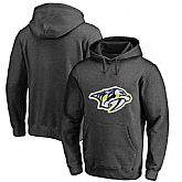 Nashville Predators Dark Gray All Stitched Pullover Hoodie,baseball caps,new era cap wholesale,wholesale hats